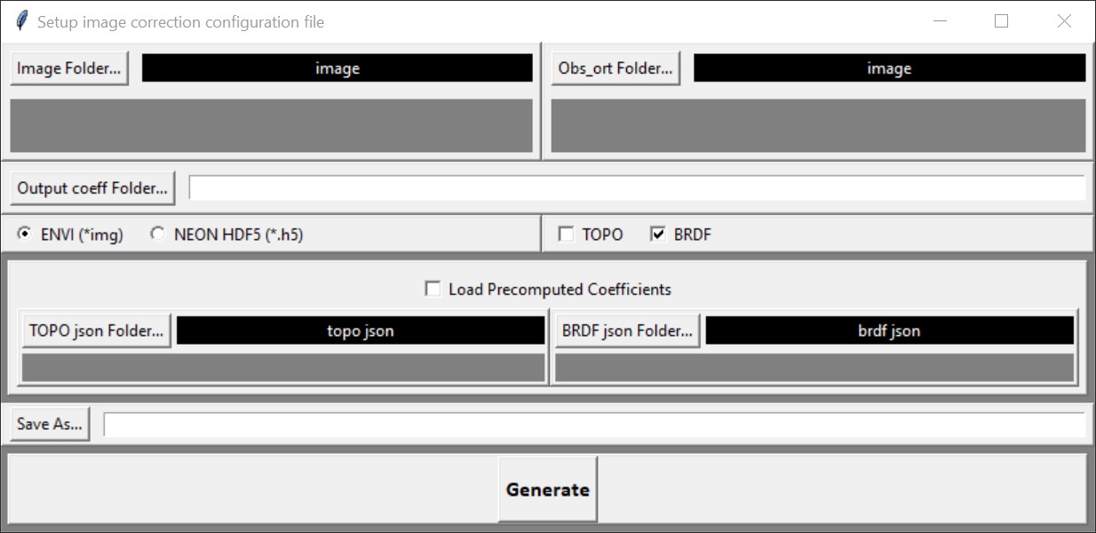 配置文件的 GUI